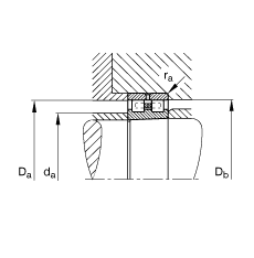 圓柱滾子軸承 NN3010-AS-K-M-SP, 根據(jù) DIN 5412-4 標(biāo)準(zhǔn)的主要尺寸, 非定位軸承, 雙列，帶錐孔，錐度 1:12 ，可分離, 帶保持架，減小的徑向內(nèi)部游隙，限制公差